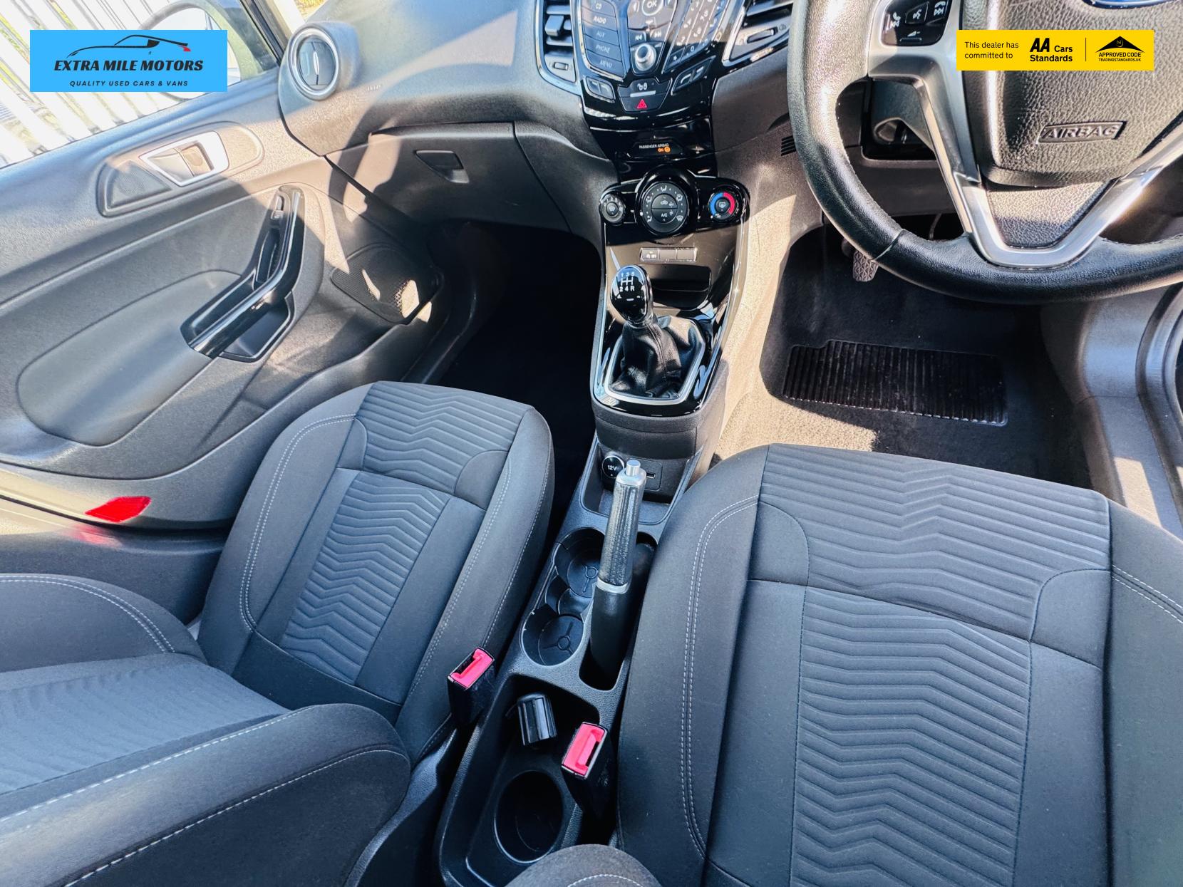 Ford Fiesta 1.0T EcoBoost Zetec Hatchback 5dr Petrol Manual Euro 5 (s/s) (100 ps)