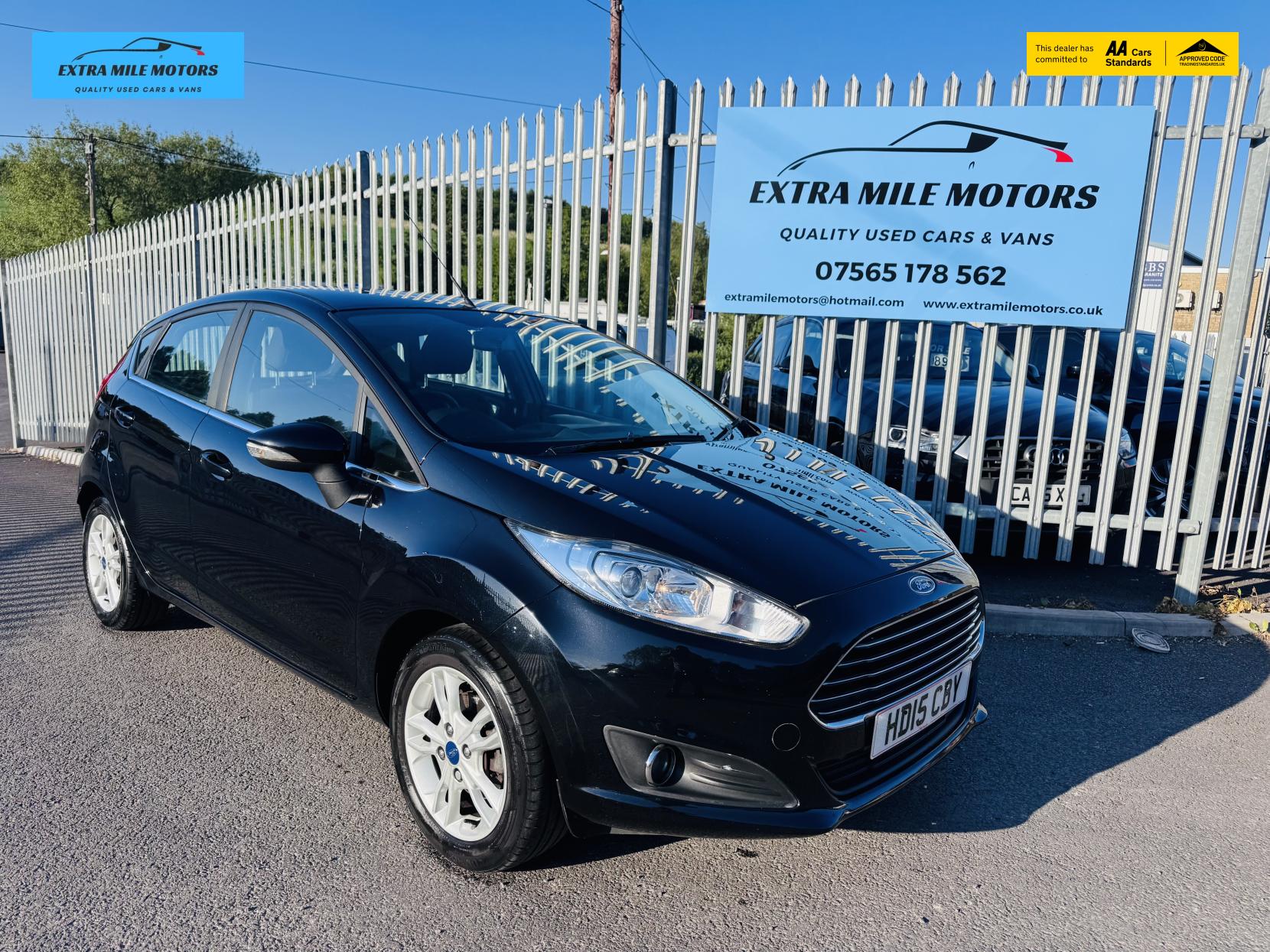 Ford Fiesta 1.0T EcoBoost Zetec Hatchback 5dr Petrol Manual Euro 5 (s/s) (100 ps)