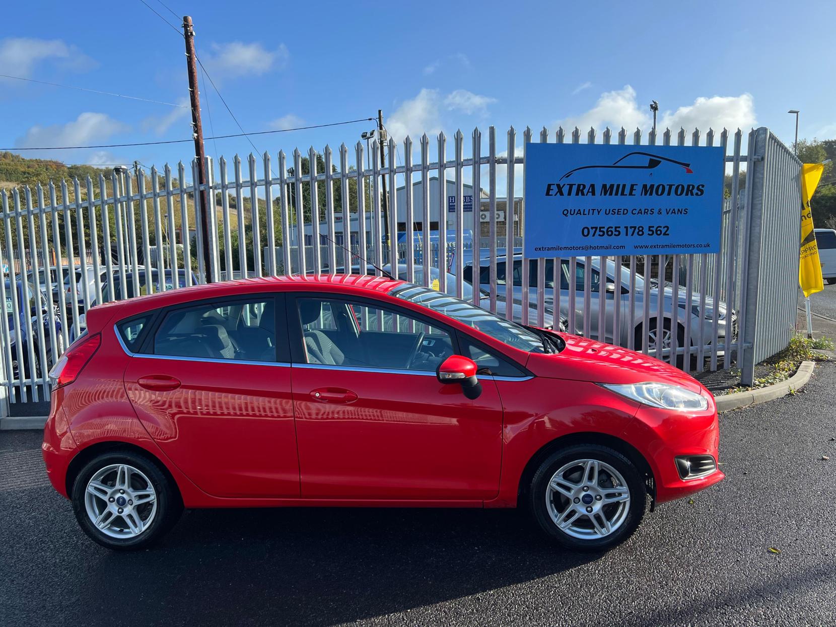 Ford Fiesta 1.0T EcoBoost Zetec Hatchback 5dr Petrol Manual Euro 5 (s/s) (100 ps)