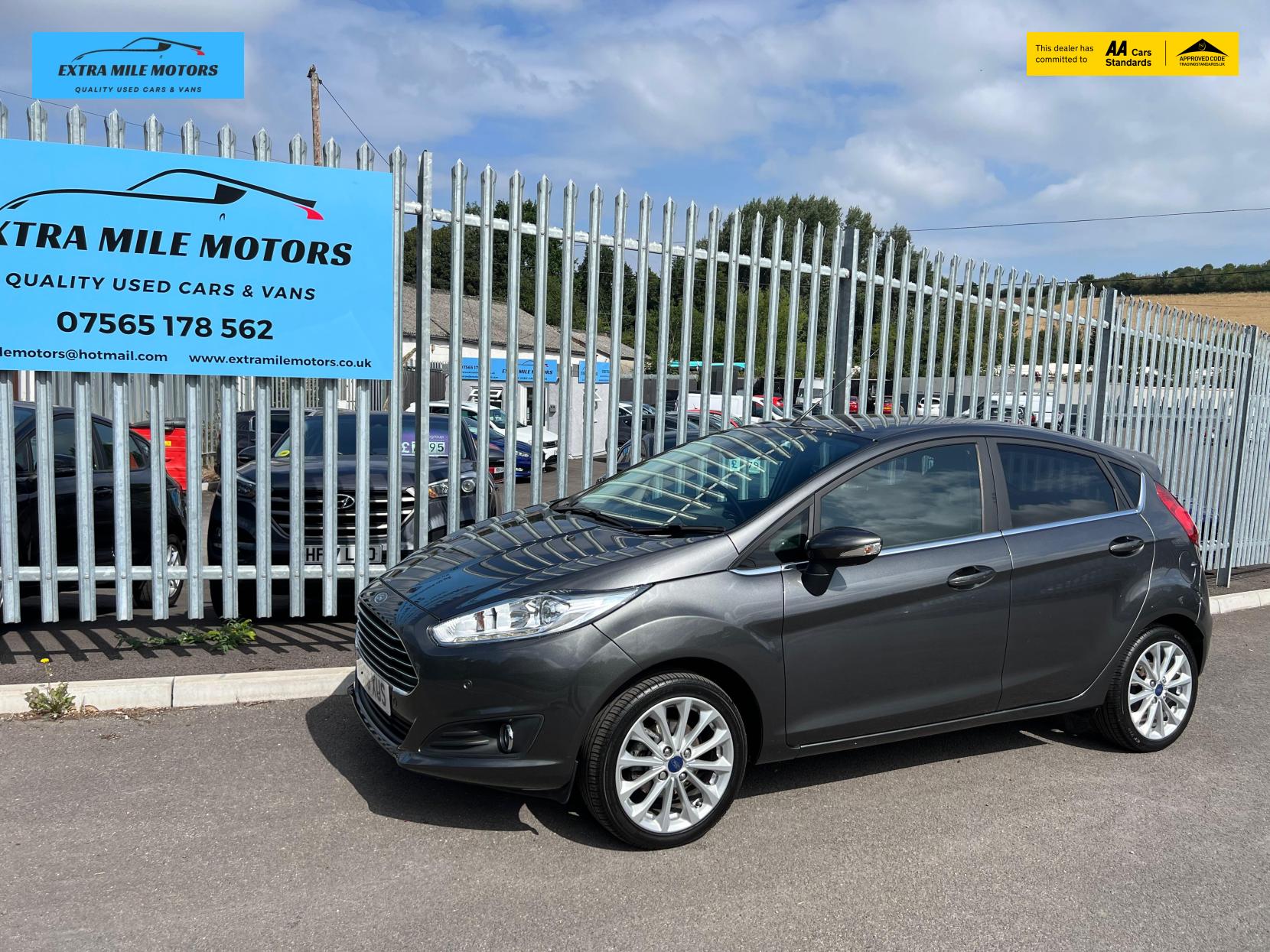 Ford Fiesta 1.0T EcoBoost Titanium X Hatchback 5dr Petrol Manual Euro 6 (s/s) (125 ps)