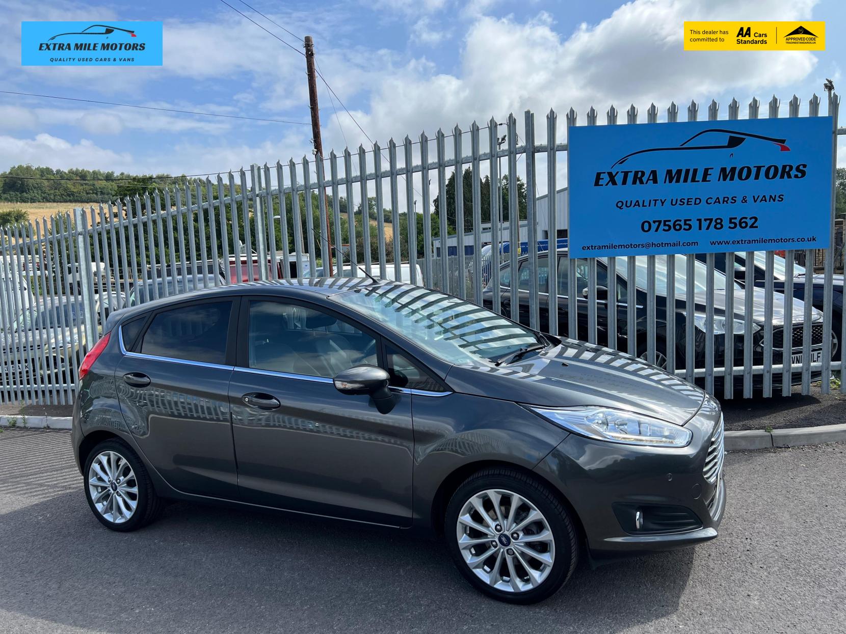 Ford Fiesta 1.0T EcoBoost Titanium X Hatchback 5dr Petrol Manual Euro 6 (s/s) (125 ps)