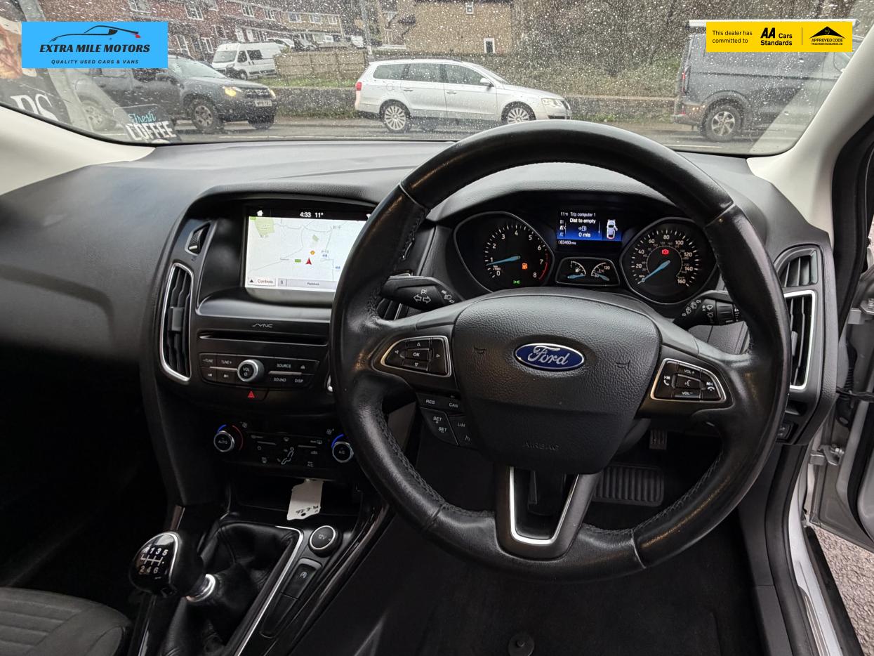 Ford Focus 1.0T EcoBoost Titanium Hatchback 5dr Petrol Manual Euro 6 (s/s) (125 ps)