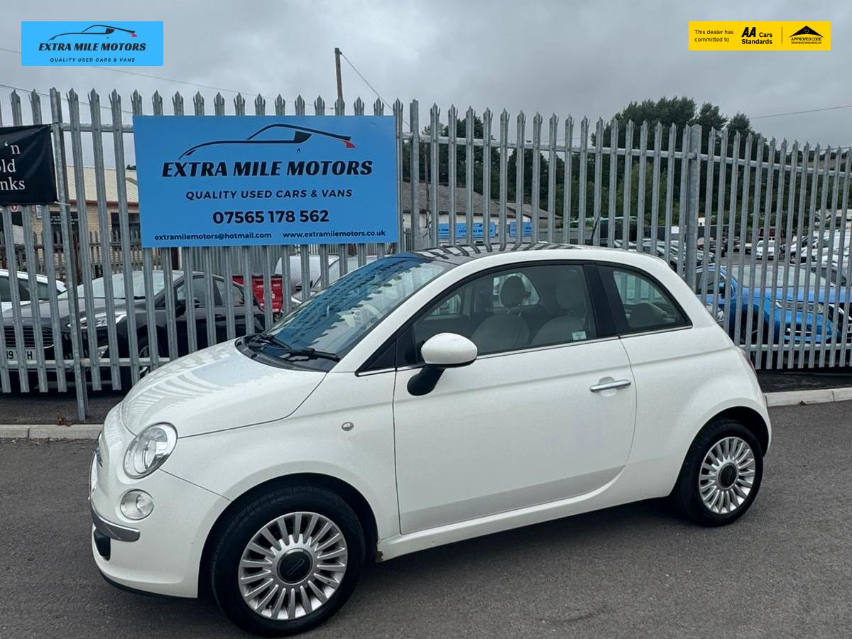 Fiat 500 1.2 Lounge Hatchback 3dr Petrol Manual Euro 5 (s/s) (69 bhp)