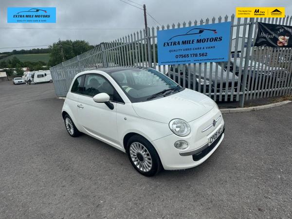 Fiat 500 1.2 Lounge Hatchback 3dr Petrol Manual Euro 5 (s/s) (69 bhp)