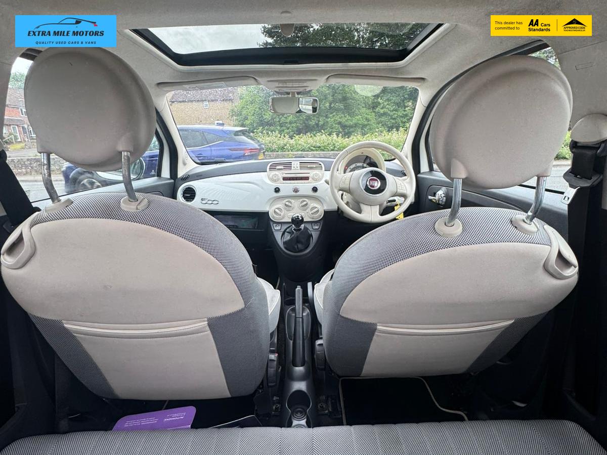 Fiat 500 1.2 Lounge Hatchback 3dr Petrol Manual Euro 5 (s/s) (69 bhp)