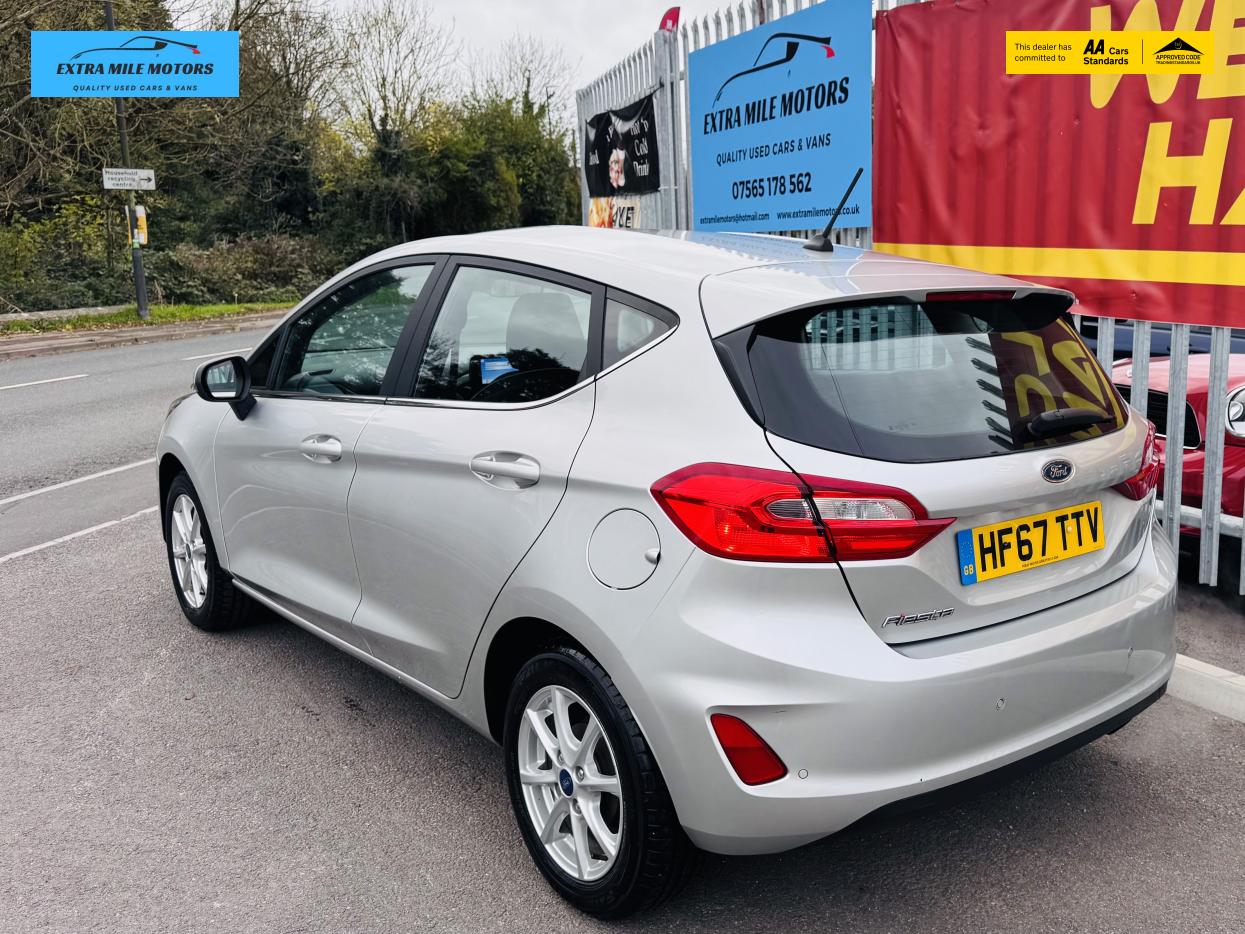 Ford Fiesta 1.0T EcoBoost Zetec Hatchback 5dr Petrol Manual Euro 6 (s/s) (100 ps)