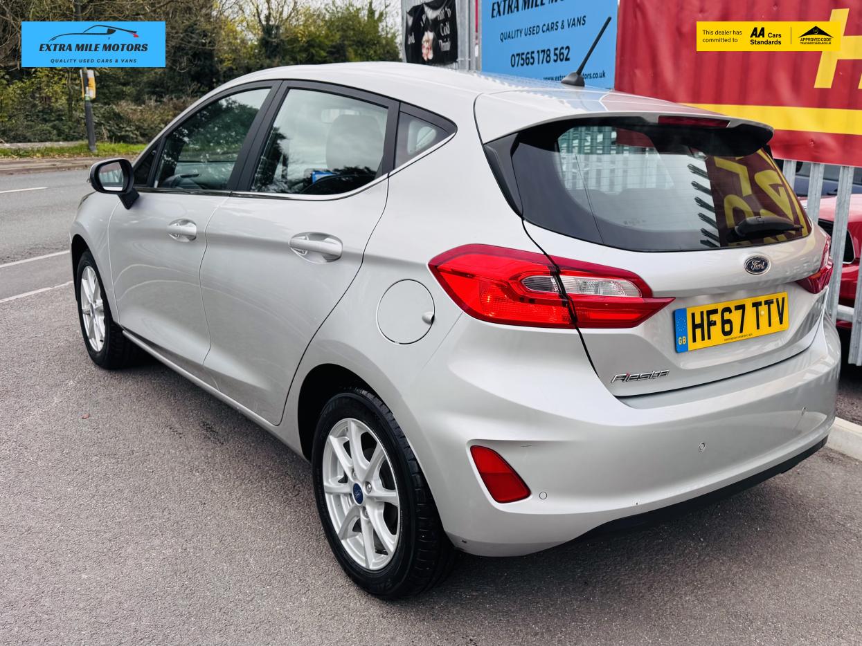 Ford Fiesta 1.0T EcoBoost Zetec Hatchback 5dr Petrol Manual Euro 6 (s/s) (100 ps)