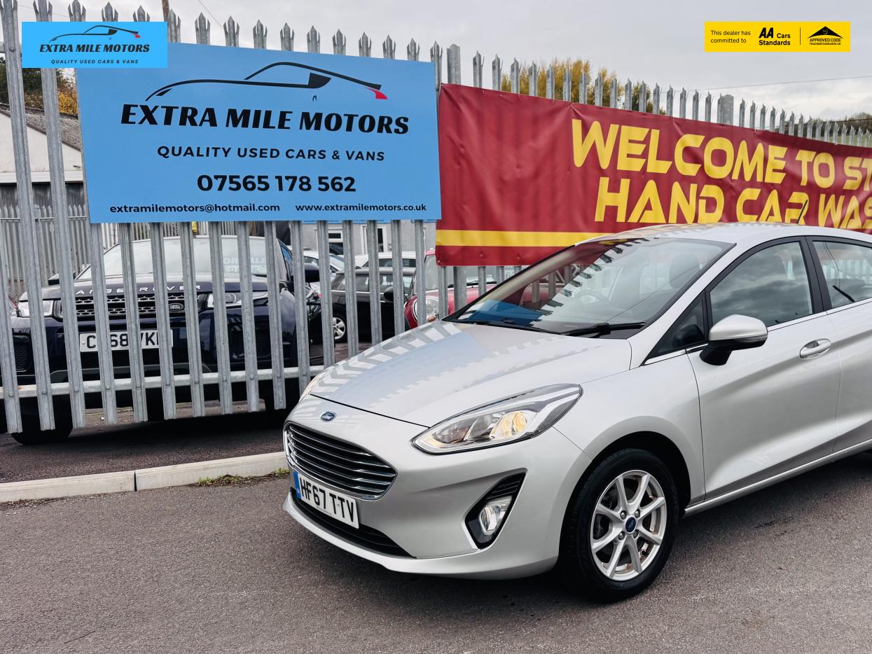 Ford Fiesta 1.0T EcoBoost Zetec Hatchback 5dr Petrol Manual Euro 6 (s/s) (100 ps)