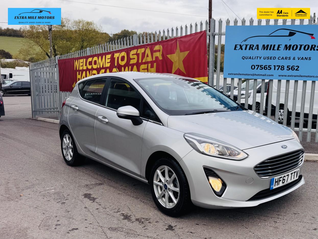 Ford Fiesta 1.0T EcoBoost Zetec Hatchback 5dr Petrol Manual Euro 6 (s/s) (100 ps)