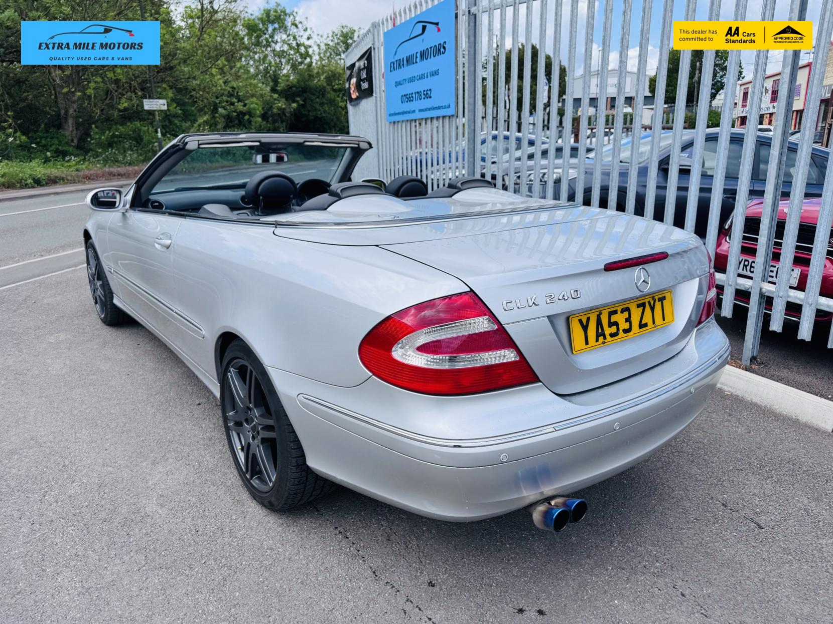 Mercedes-Benz CLK 2.6 CLK240 Avantgarde Cabriolet 2dr Petrol Automatic (242 g/km, 170 bhp)