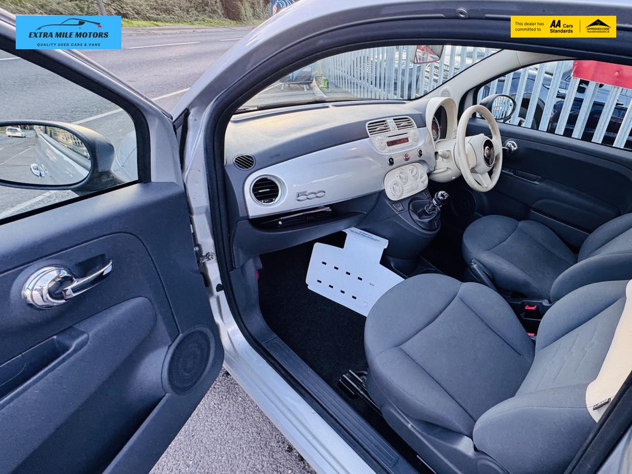 Fiat 500 1.2 Pop Hatchback 3dr Petrol Manual Euro 5 (s/s) (69 bhp)