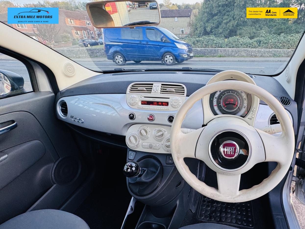 Fiat 500 1.2 Pop Hatchback 3dr Petrol Manual Euro 5 (s/s) (69 bhp)
