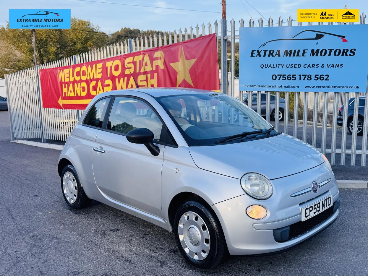Fiat 500 1.2 Pop Hatchback 3dr Petrol Manual Euro 5 (s/s) (69 bhp)