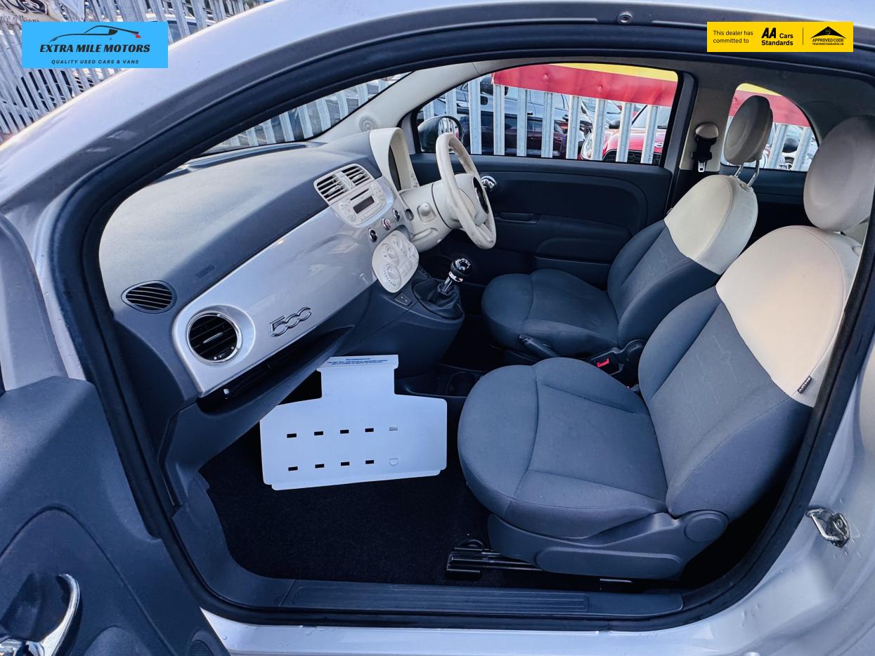 Fiat 500 1.2 Pop Hatchback 3dr Petrol Manual Euro 5 (s/s) (69 bhp)