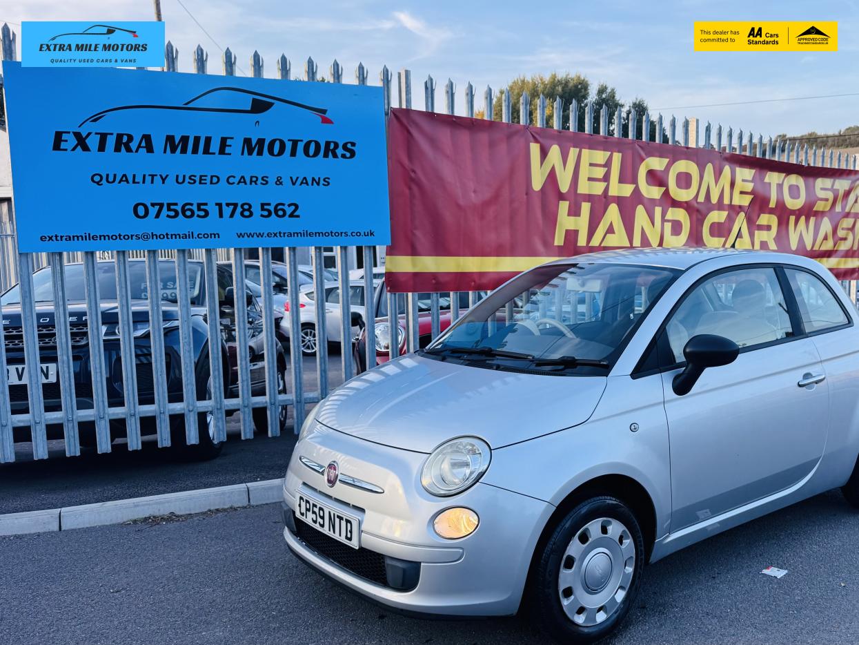 Fiat 500 1.2 Pop Hatchback 3dr Petrol Manual Euro 5 (s/s) (69 bhp)