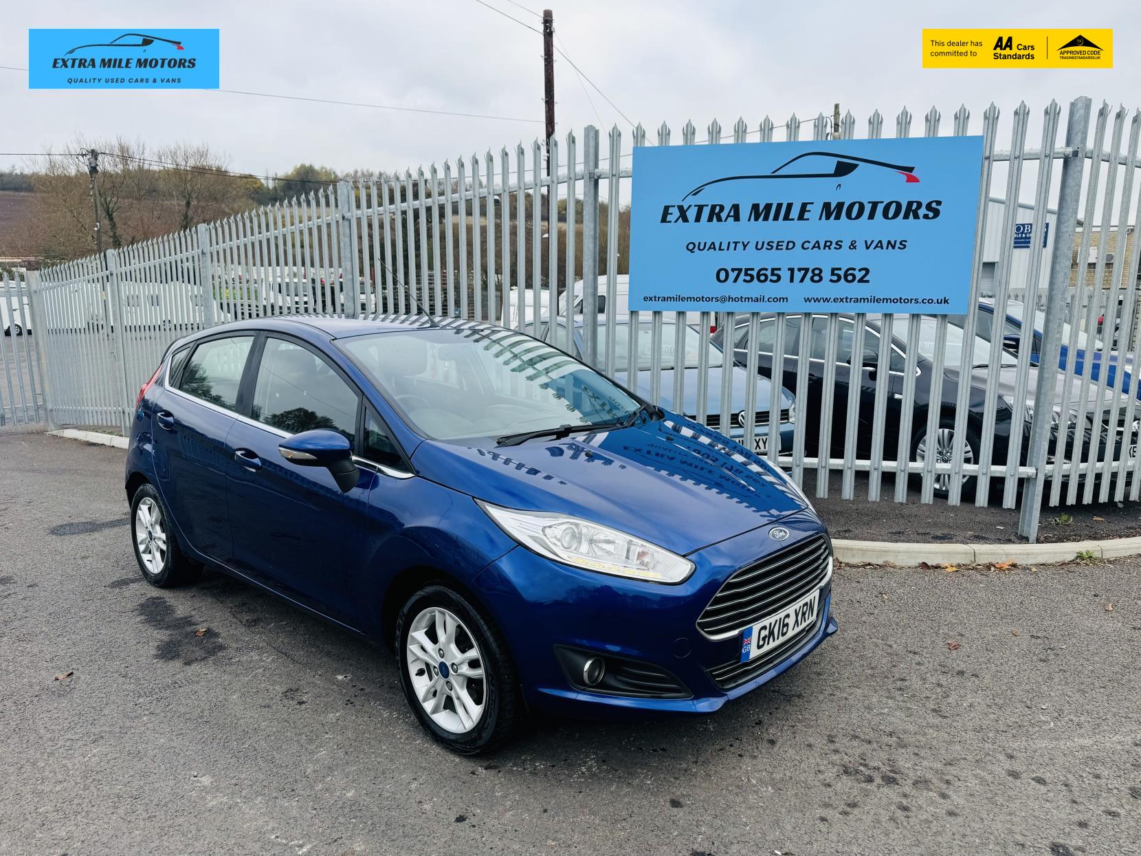 Ford Fiesta 1.0T EcoBoost Zetec Hatchback 5dr Petrol Manual Euro 6 (s/s) (100 ps)