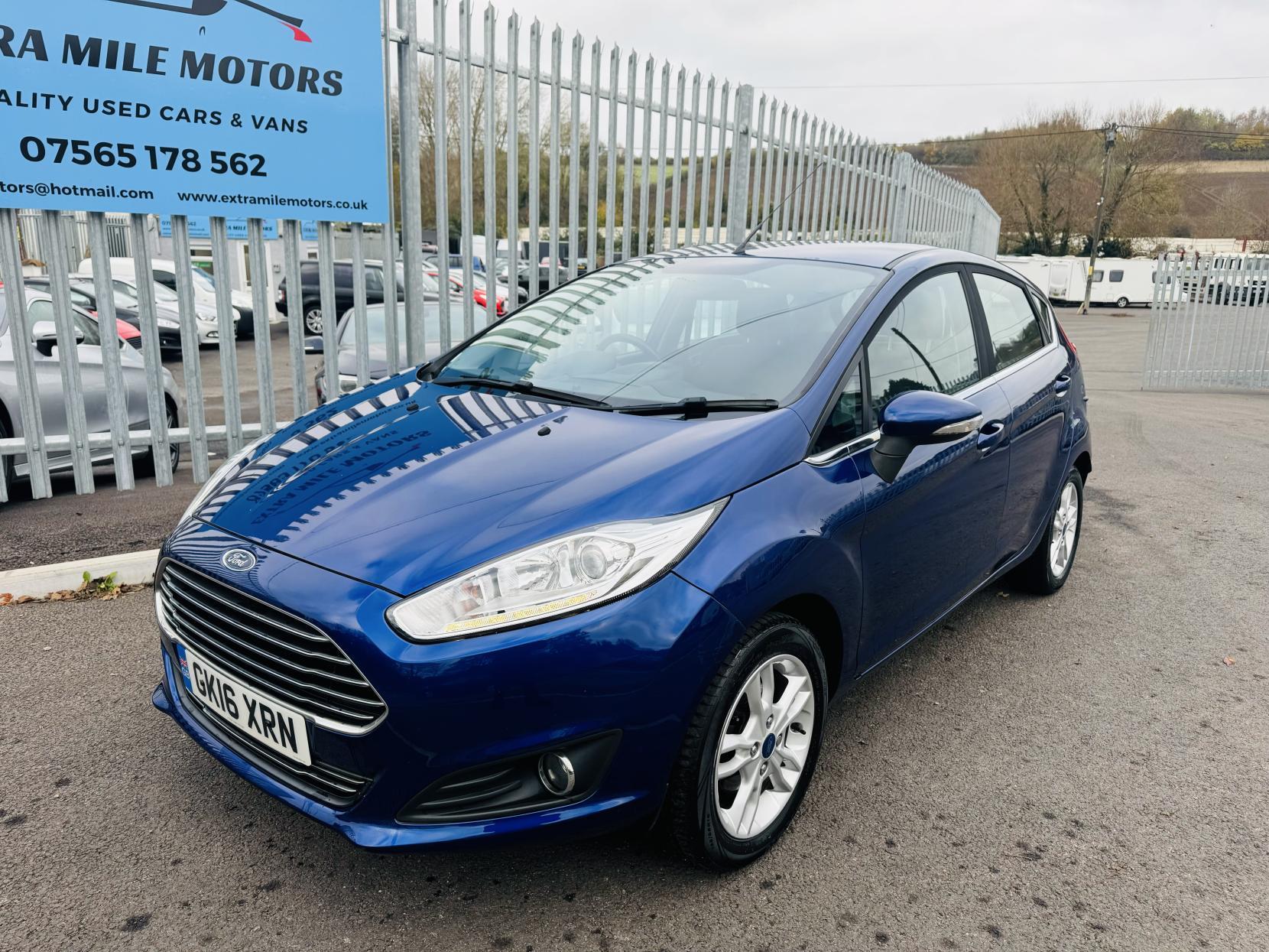 Ford Fiesta 1.0T EcoBoost Zetec Hatchback 5dr Petrol Manual Euro 6 (s/s) (100 ps)