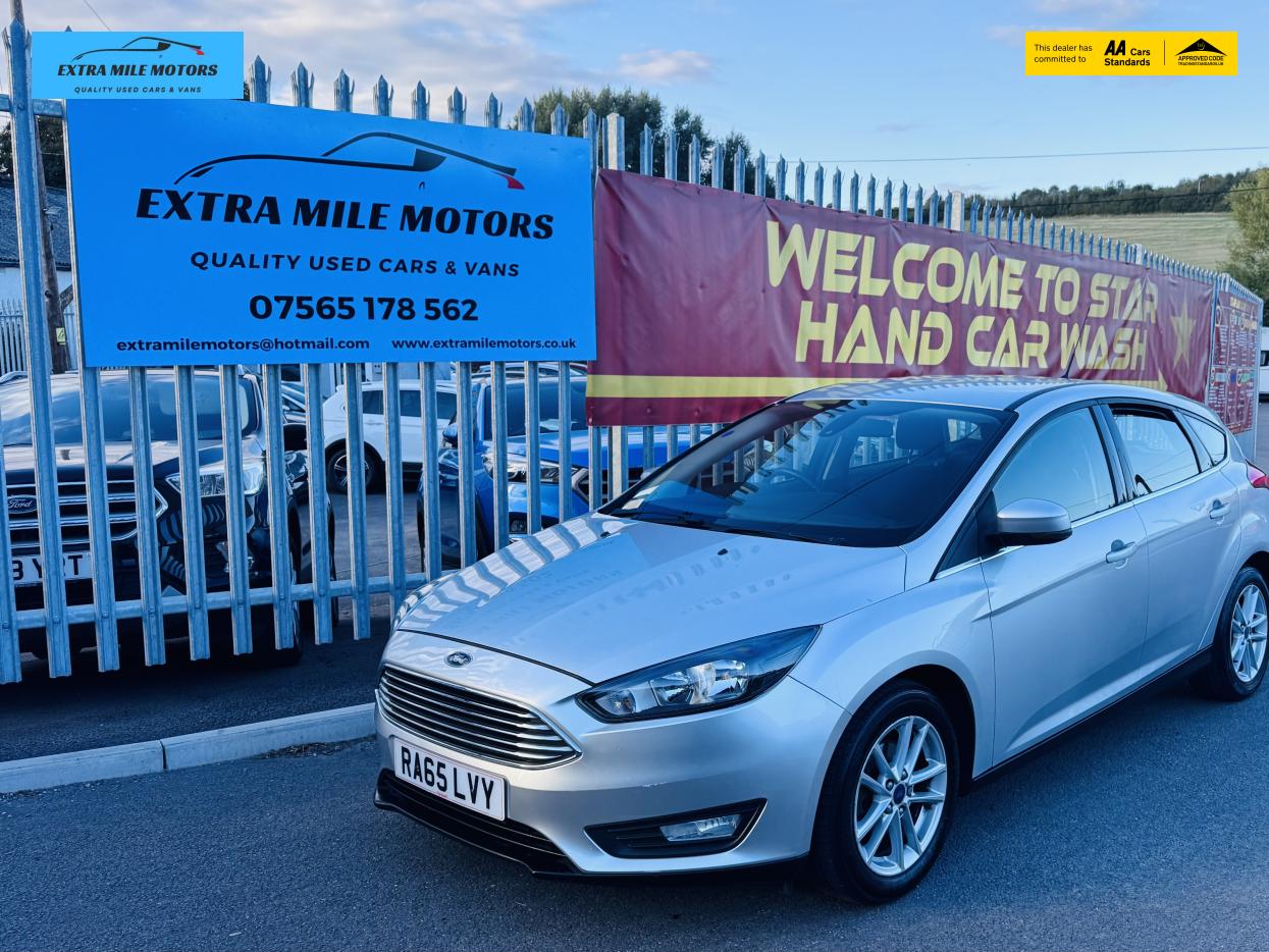 Ford Focus 1.0T EcoBoost Zetec Hatchback 5dr Petrol Manual Euro 6 (s/s) (125 ps)