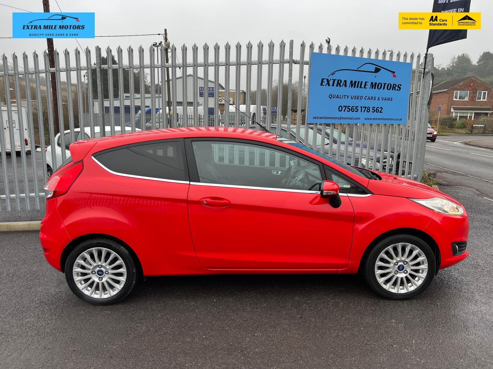 Ford Fiesta 1.0T EcoBoost Titanium Hatchback 3dr Petrol Manual Euro 5 (s/s) (100 ps)