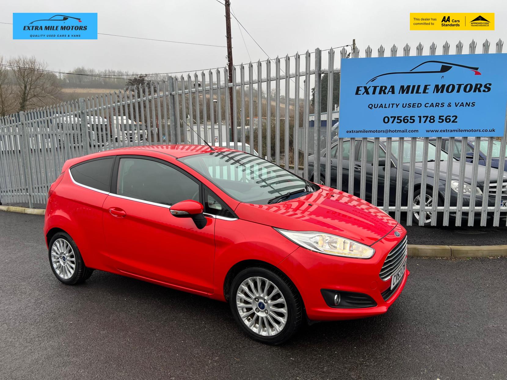 Ford Fiesta 1.0T EcoBoost Titanium Hatchback 3dr Petrol Manual Euro 5 (s/s) (100 ps)