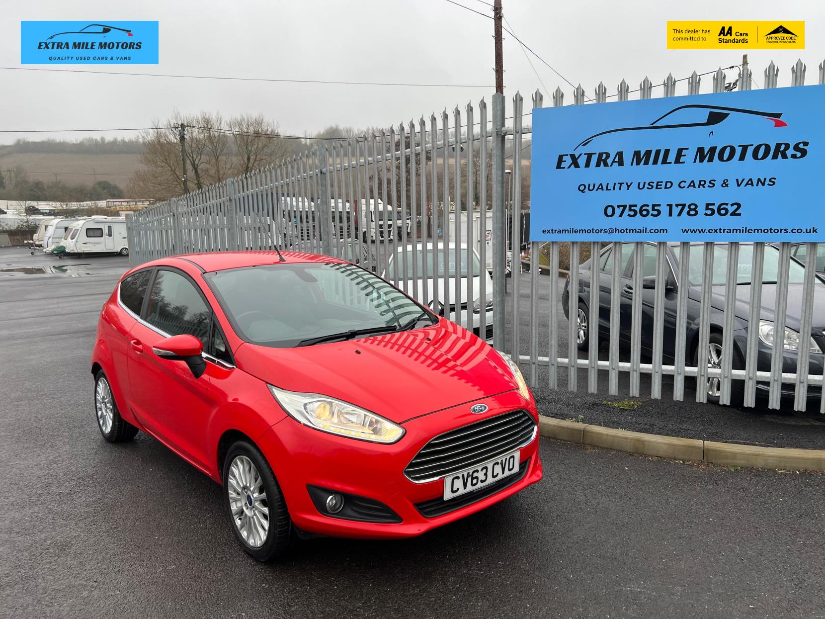 Ford Fiesta 1.0T EcoBoost Titanium Hatchback 3dr Petrol Manual Euro 5 (s/s) (100 ps)