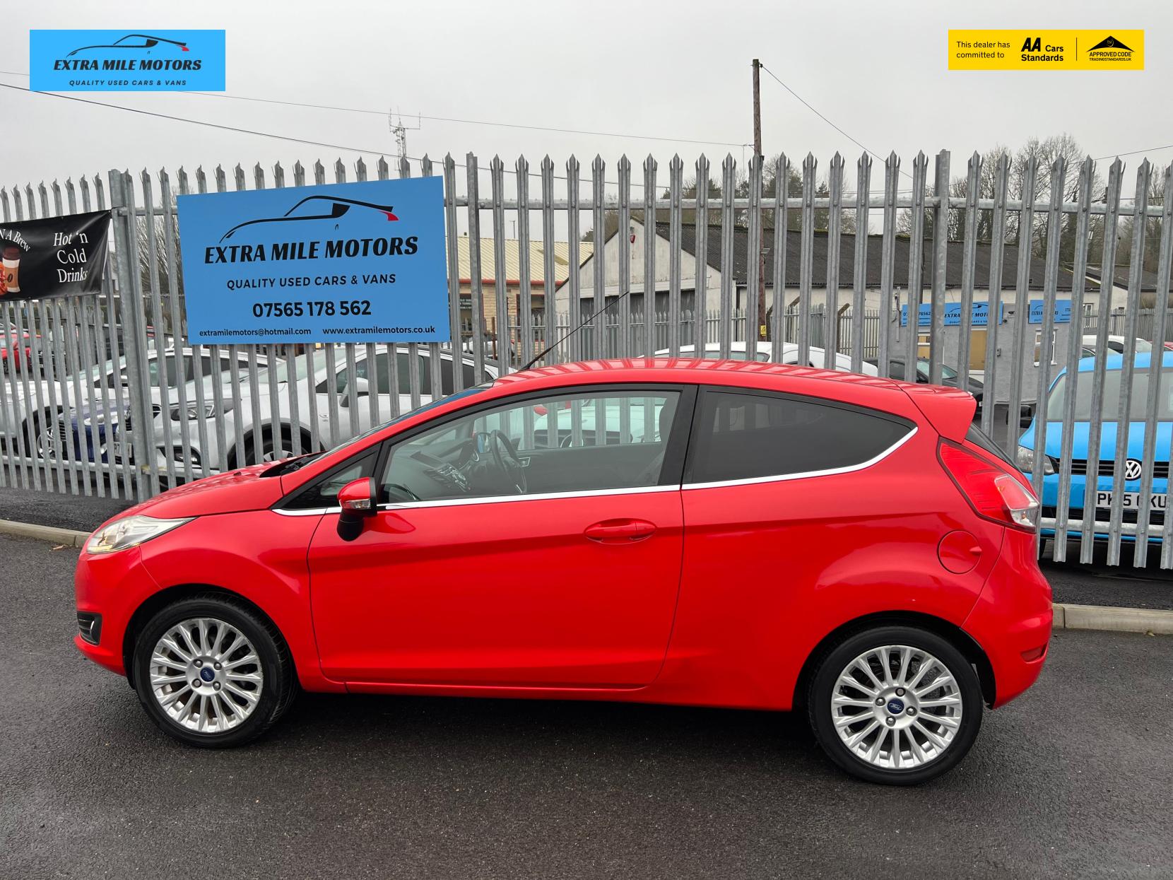 Ford Fiesta 1.0T EcoBoost Titanium Hatchback 3dr Petrol Manual Euro 5 (s/s) (100 ps)