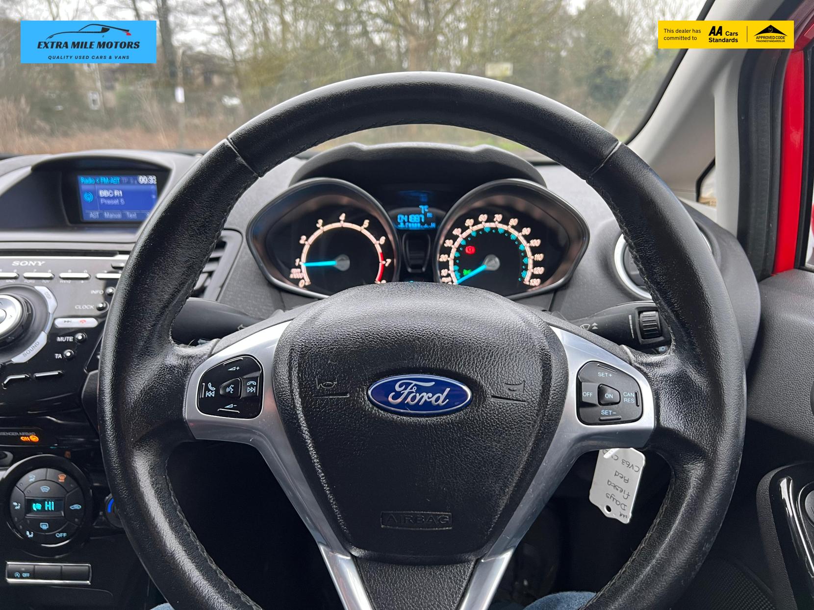 Ford Fiesta 1.0T EcoBoost Titanium Hatchback 3dr Petrol Manual Euro 5 (s/s) (100 ps)