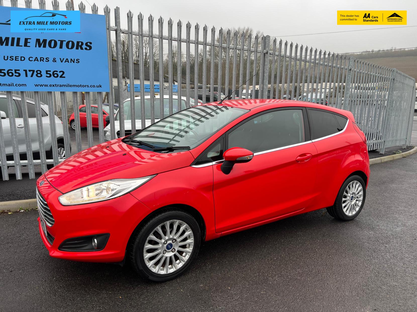 Ford Fiesta 1.0T EcoBoost Titanium Hatchback 3dr Petrol Manual Euro 5 (s/s) (100 ps)