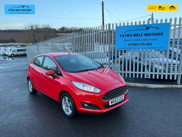 Ford Fiesta 1.0T EcoBoost Zetec Hatchback 5dr Petrol Manual Euro 5 (s/s) (100 ps)