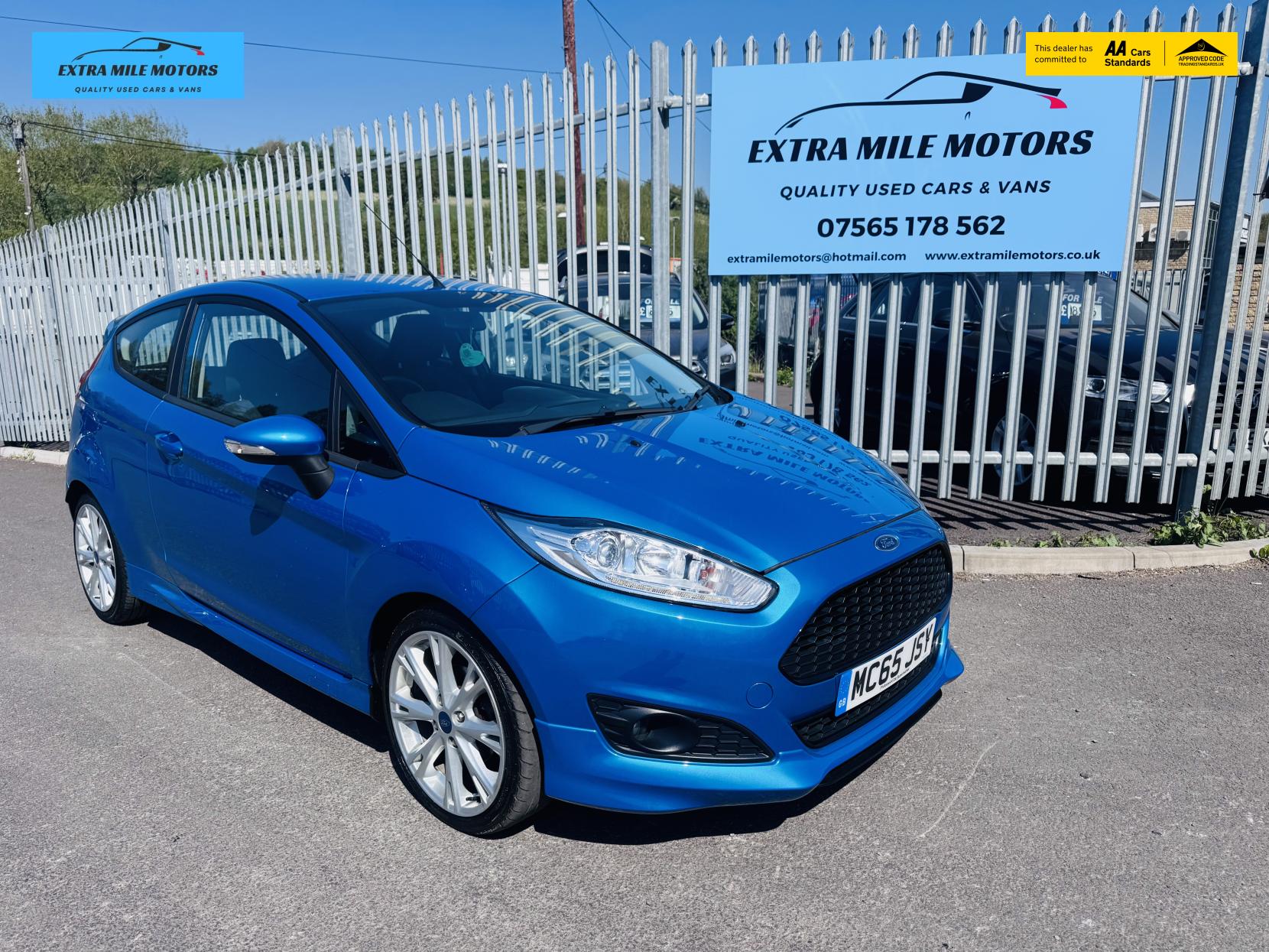 Ford Fiesta 1.0T EcoBoost Zetec S Hatchback 3dr Petrol Manual Euro 6 (s/s) (140 ps)