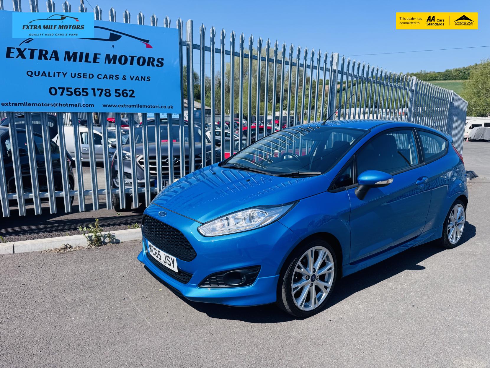 Ford Fiesta 1.0T EcoBoost Zetec S Hatchback 3dr Petrol Manual Euro 6 (s/s) (140 ps)