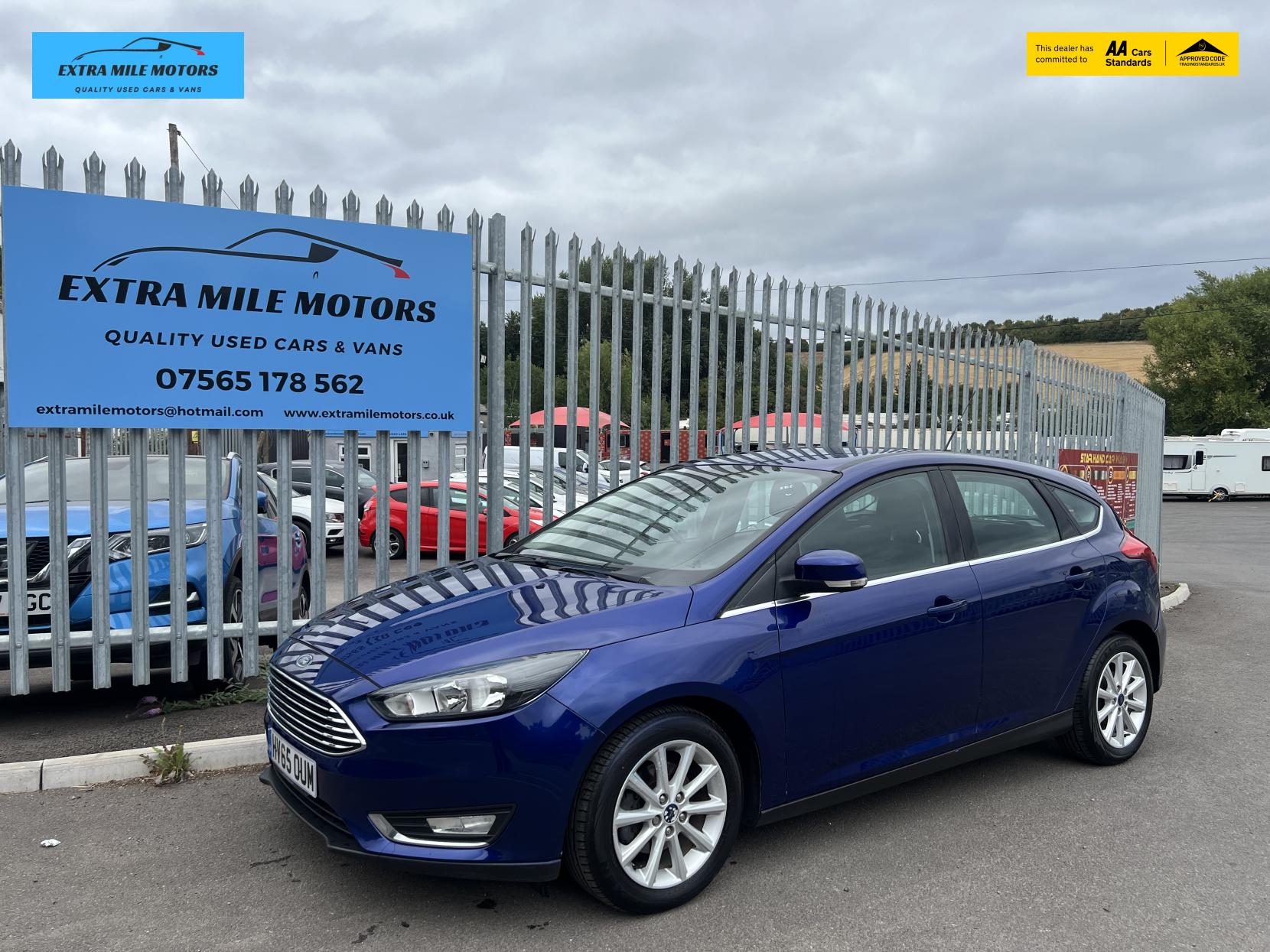 Ford Focus 1.0T EcoBoost Titanium Hatchback 5dr Petrol Manual Euro 6 (s/s) (125 ps)