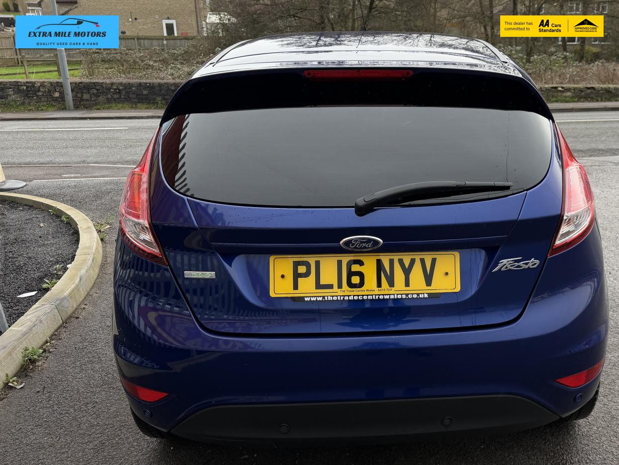 Ford Fiesta 1.0T EcoBoost Zetec Hatchback 3dr Petrol Manual Euro 6 (s/s) (100 ps)