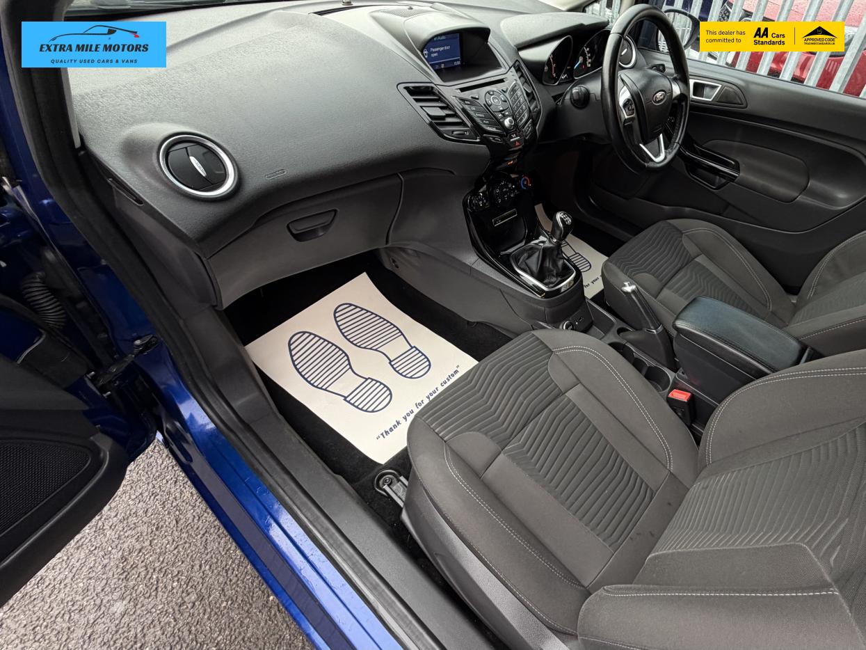 Ford Fiesta 1.0T EcoBoost Zetec Hatchback 3dr Petrol Manual Euro 6 (s/s) (100 ps)