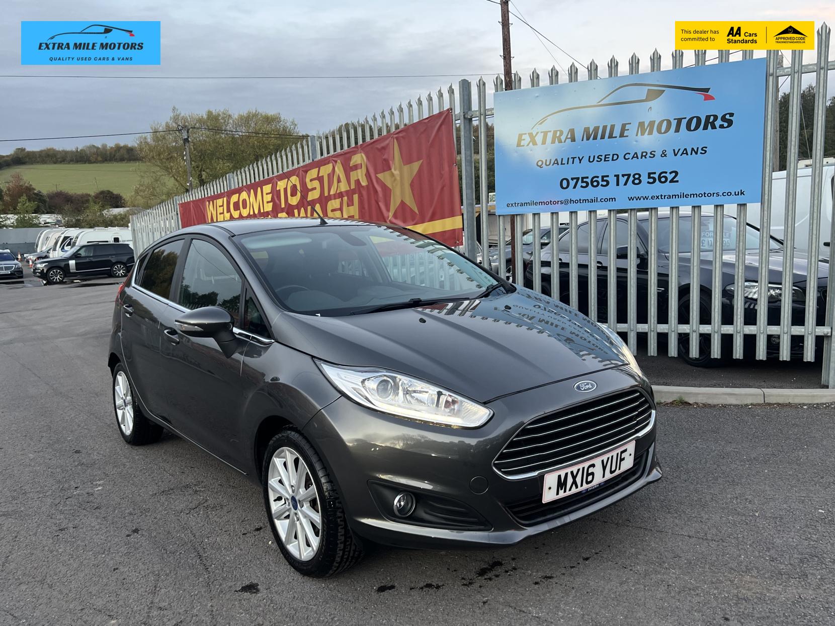 Ford Fiesta 1.0T EcoBoost Titanium Hatchback 5dr Petrol Manual Euro 6 (s/s) (100 ps)