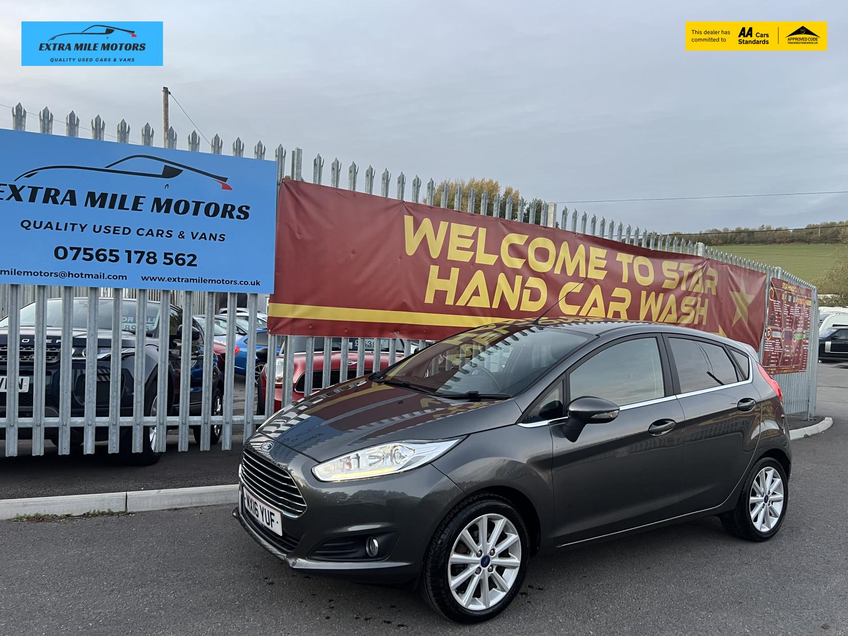 Ford Fiesta 1.0T EcoBoost Titanium Hatchback 5dr Petrol Manual Euro 6 (s/s) (100 ps)