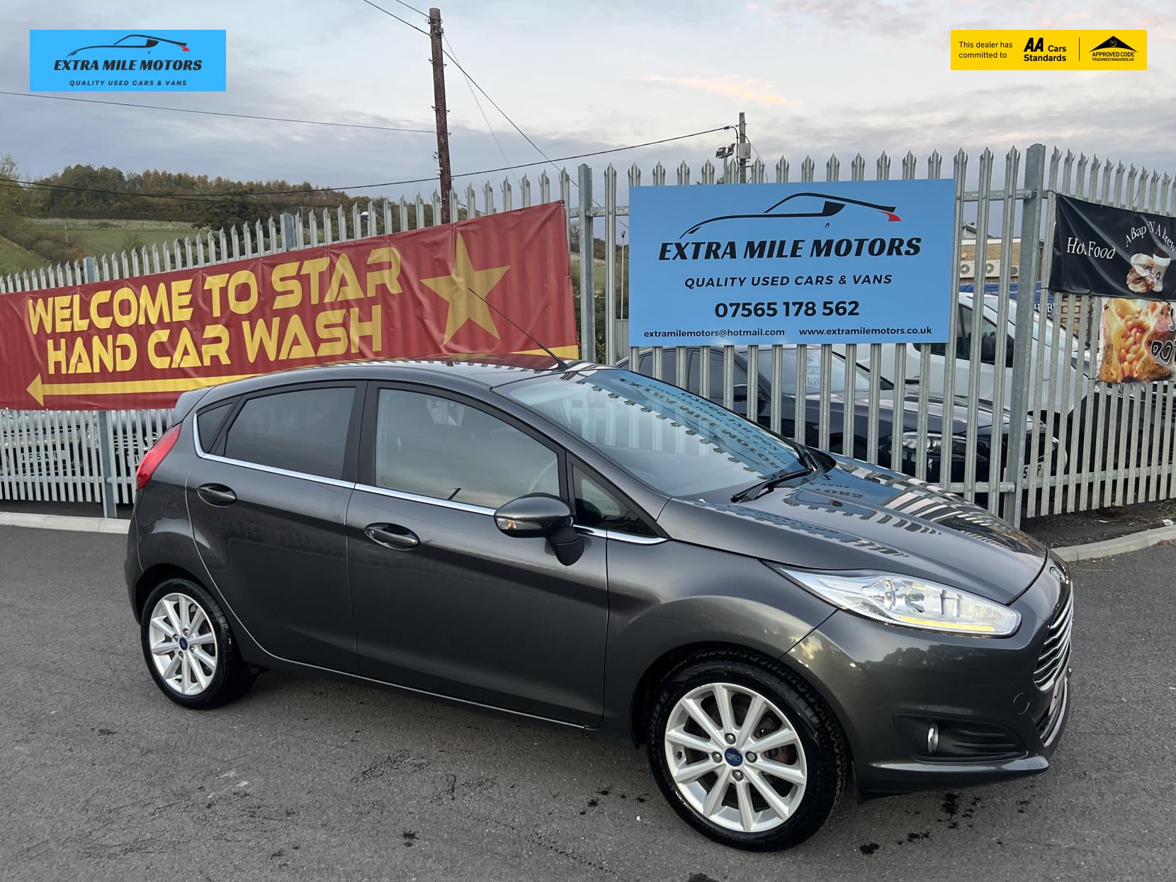 Ford Fiesta 1.0T EcoBoost Titanium Hatchback 5dr Petrol Manual Euro 6 (s/s) (100 ps)