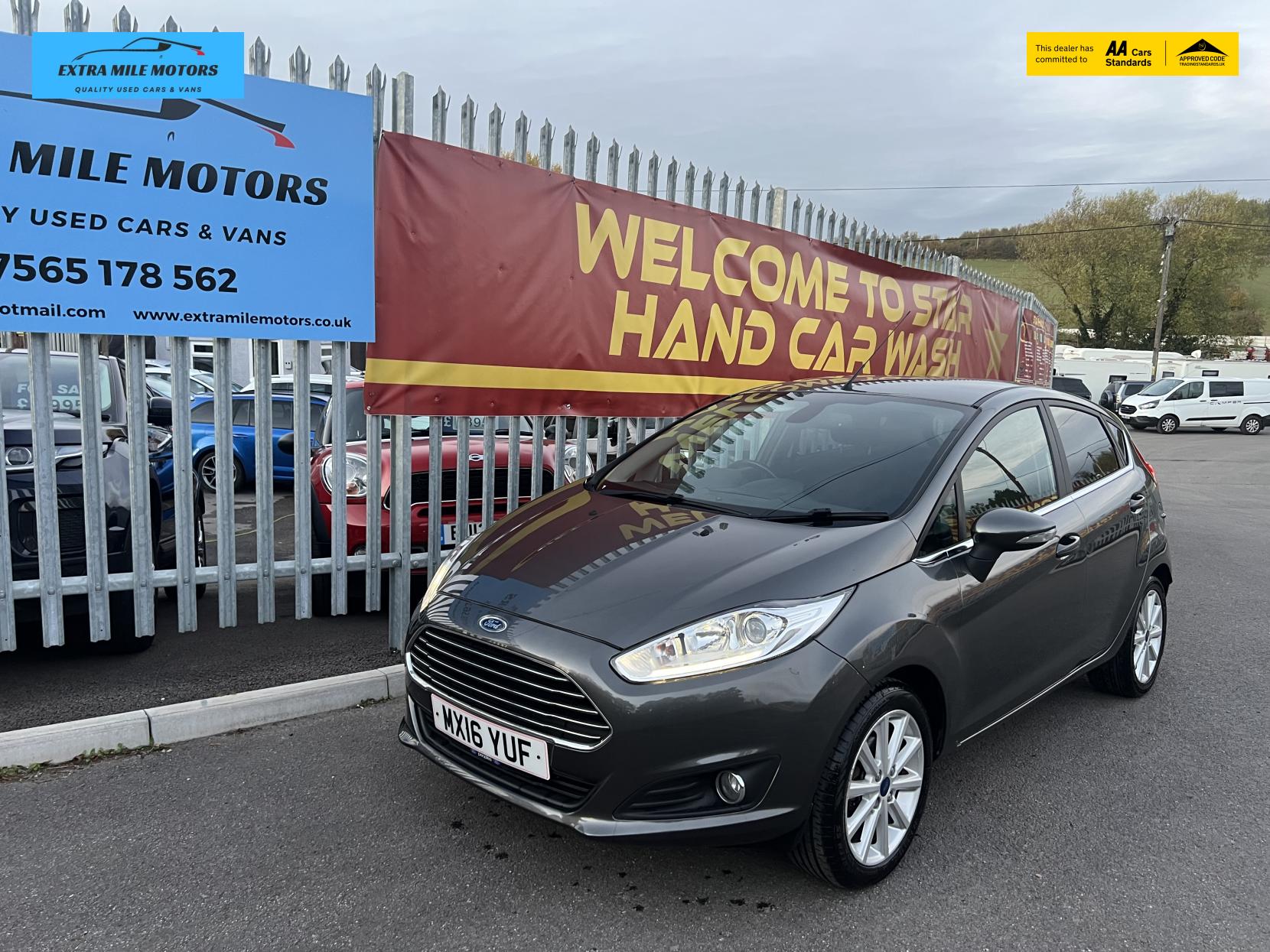 Ford Fiesta 1.0T EcoBoost Titanium Hatchback 5dr Petrol Manual Euro 6 (s/s) (100 ps)