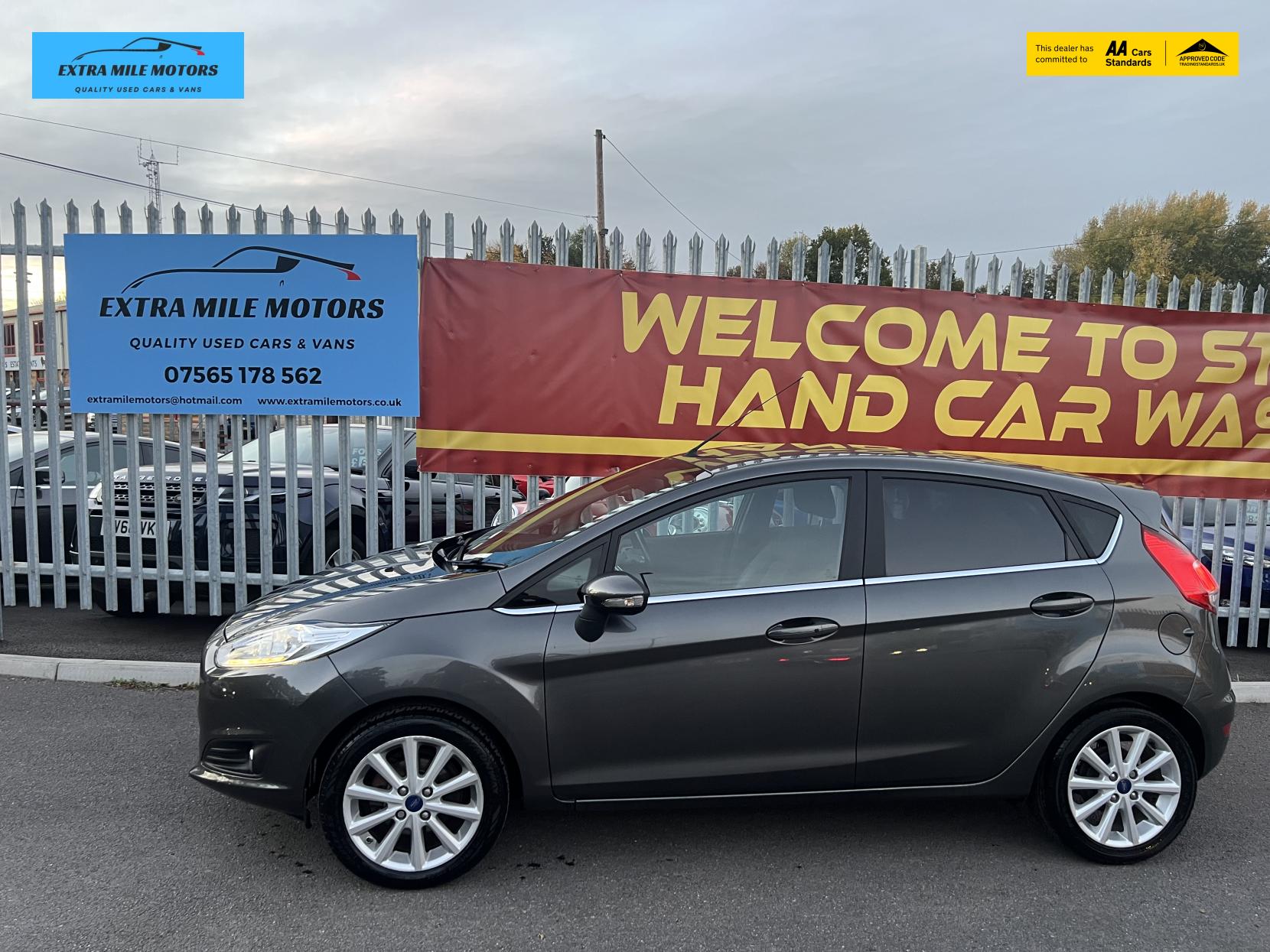 Ford Fiesta 1.0T EcoBoost Titanium Hatchback 5dr Petrol Manual Euro 6 (s/s) (100 ps)