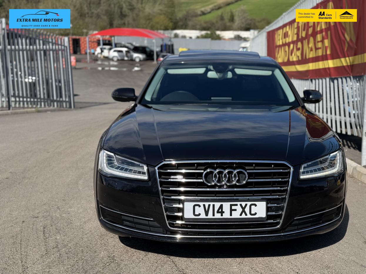 Audi A8 3.0 TDI V6 Sport Executive Saloon 4dr Diesel Tiptronic quattro Euro 6 (s/s) LWB (258 ps)