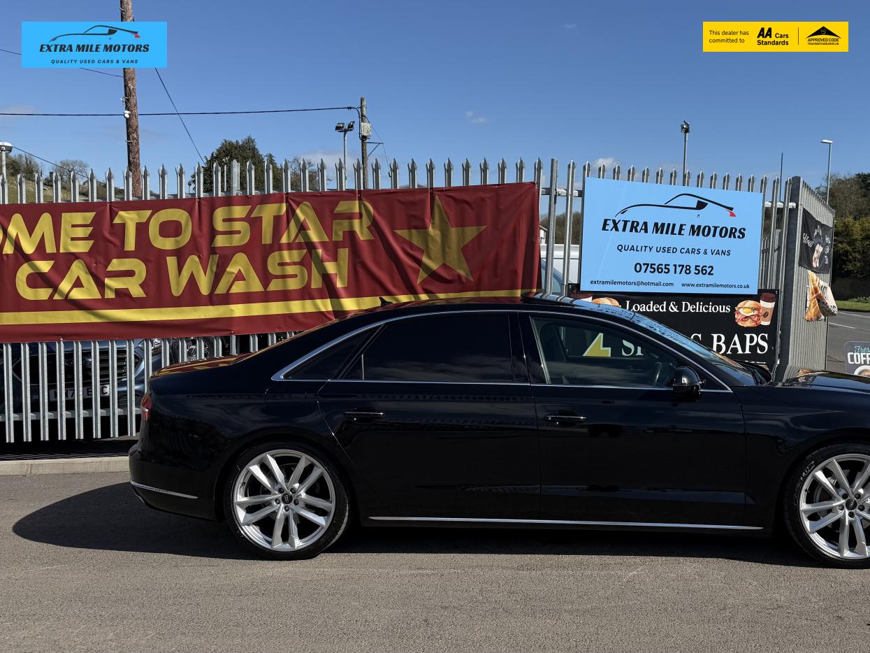 Audi A8 3.0 TDI V6 Sport Executive Saloon 4dr Diesel Tiptronic quattro Euro 6 (s/s) LWB (258 ps)