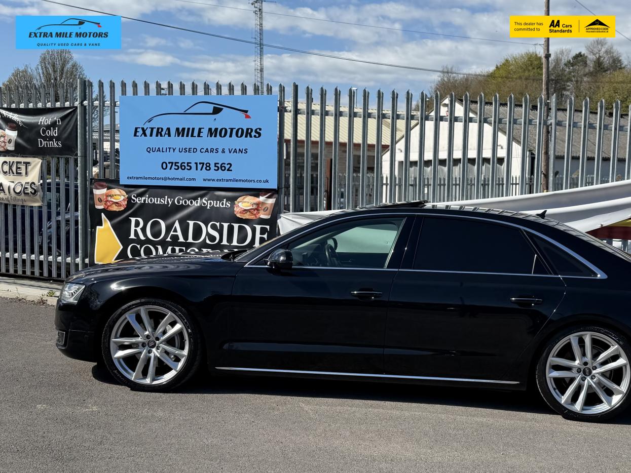 Audi A8 3.0 TDI V6 Sport Executive Saloon 4dr Diesel Tiptronic quattro Euro 6 (s/s) LWB (258 ps)