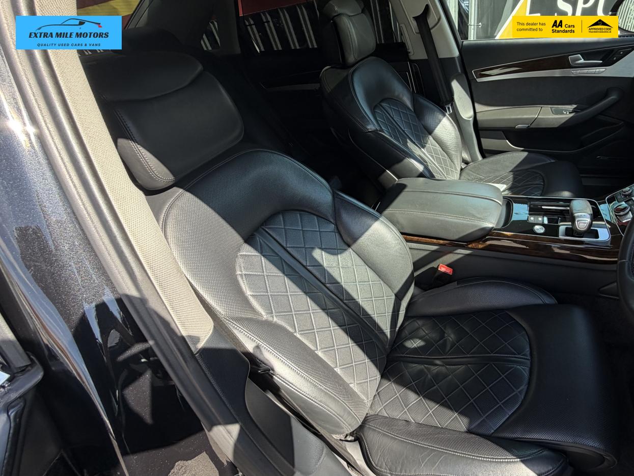 Audi A8 3.0 TDI V6 Sport Executive Saloon 4dr Diesel Tiptronic quattro Euro 6 (s/s) LWB (258 ps)