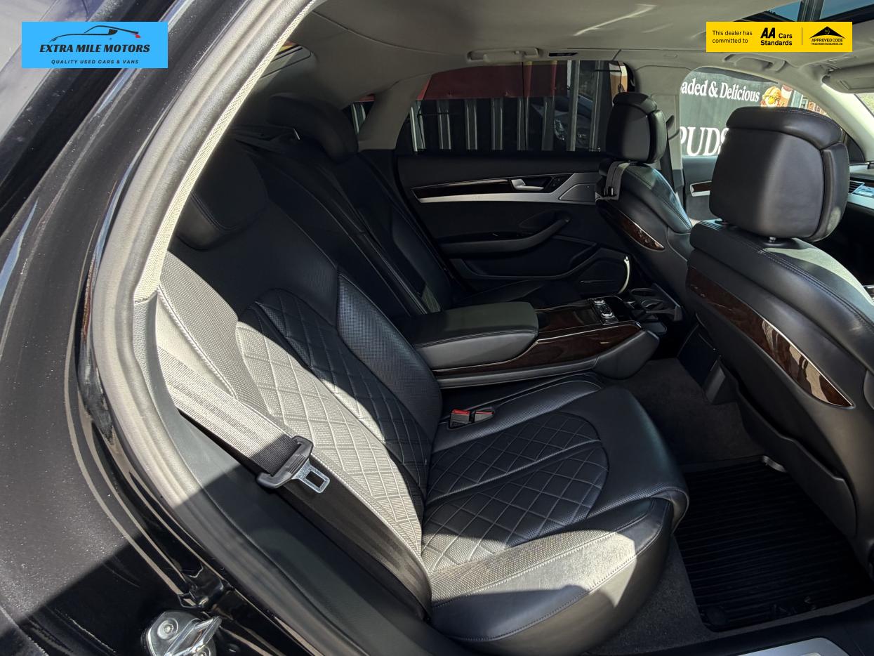 Audi A8 3.0 TDI V6 Sport Executive Saloon 4dr Diesel Tiptronic quattro Euro 6 (s/s) LWB (258 ps)