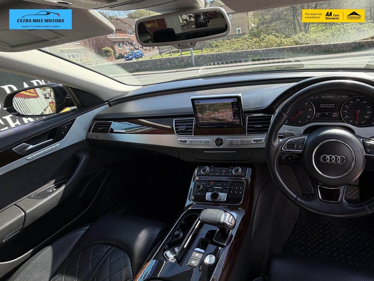 Audi A8 3.0 TDI V6 Sport Executive Saloon 4dr Diesel Tiptronic quattro Euro 6 (s/s) LWB (258 ps)