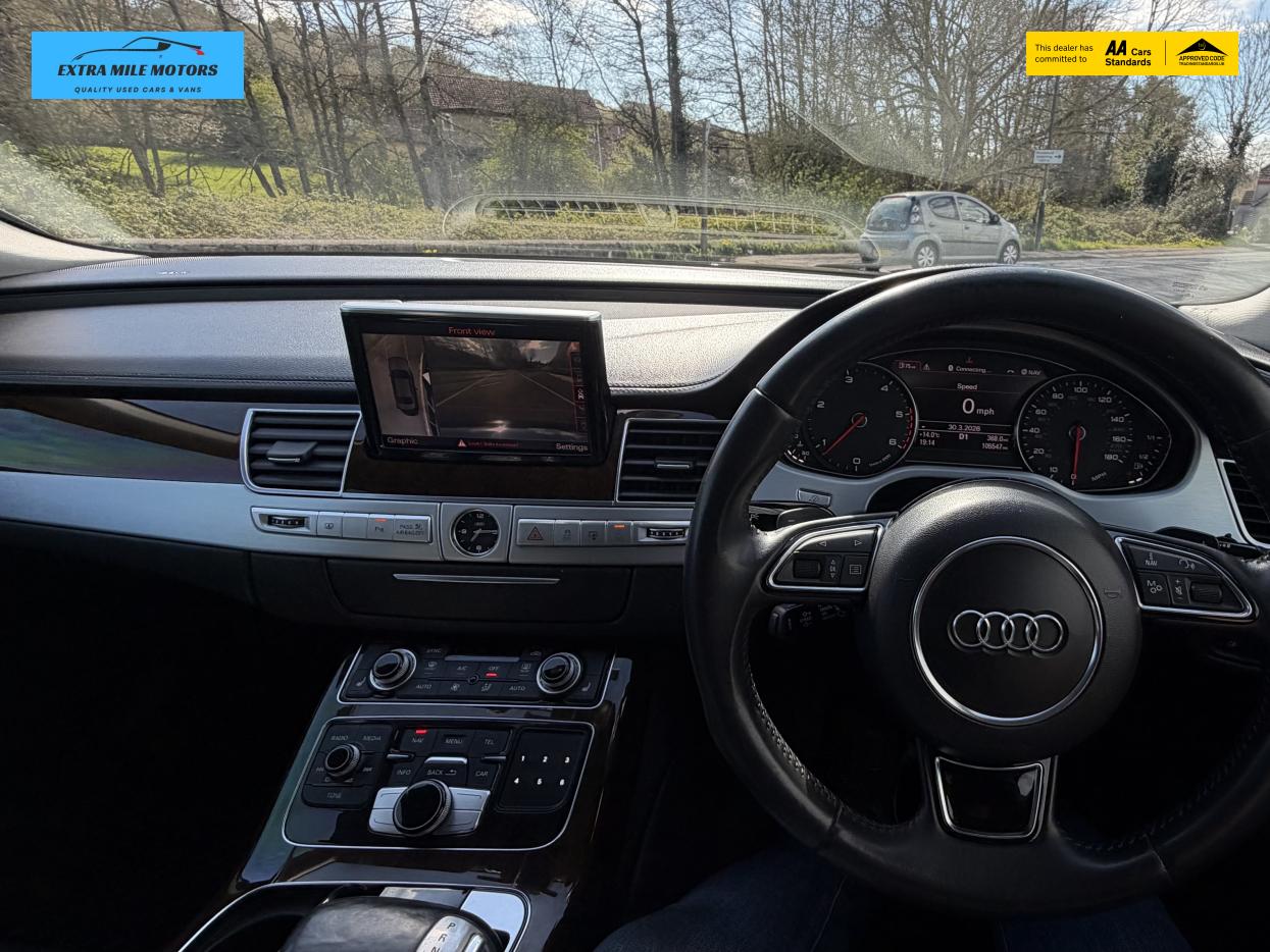 Audi A8 3.0 TDI V6 Sport Executive Saloon 4dr Diesel Tiptronic quattro Euro 6 (s/s) LWB (258 ps)