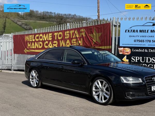 Audi A8 3.0 TDI V6 Sport Executive Saloon 4dr Diesel Tiptronic quattro Euro 6 (s/s) LWB (258 ps)