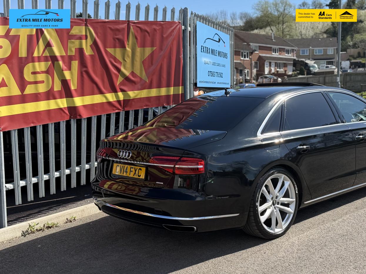 Audi A8 3.0 TDI V6 Sport Executive Saloon 4dr Diesel Tiptronic quattro Euro 6 (s/s) LWB (258 ps)