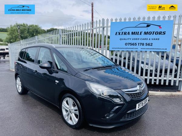 Vauxhall Zafira Tourer 1.4i Turbo SRi MPV 5dr Petrol Manual Euro 6 (140 ps)