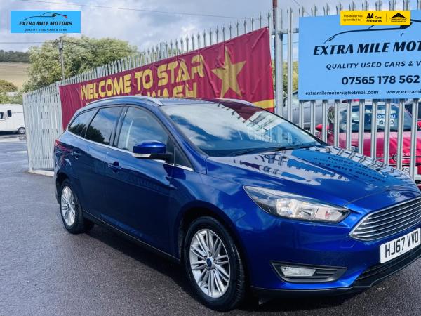 Ford Focus 1.0T EcoBoost Zetec Edition Estate 5dr Petrol Manual Euro 6 (s/s) (100 ps)